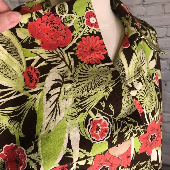 Cheryl Nash Windridge Vintage Floral Jacket Large - Picture 6 of 13